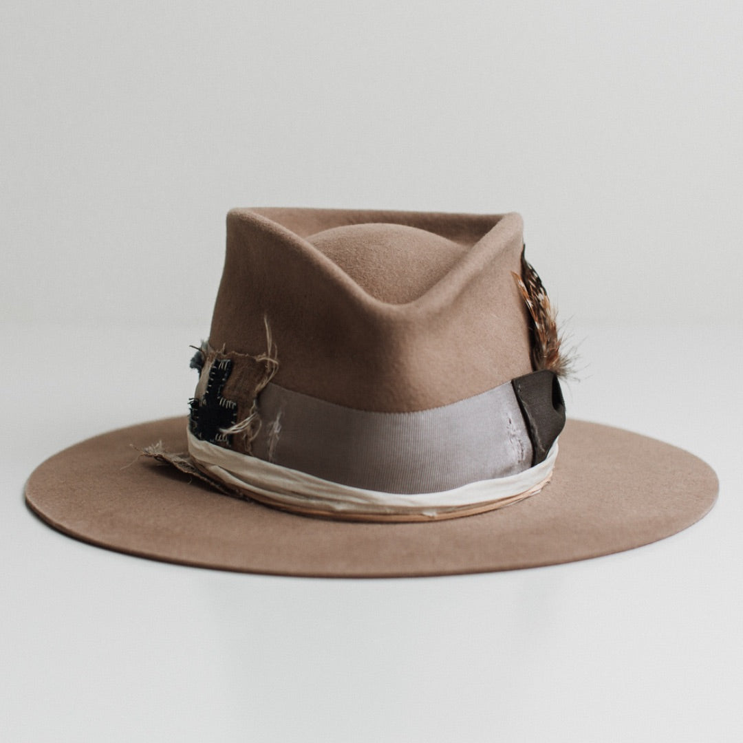 Levi Felt Hat Handcrafted in Australia PHYLLi Designs - Main Image