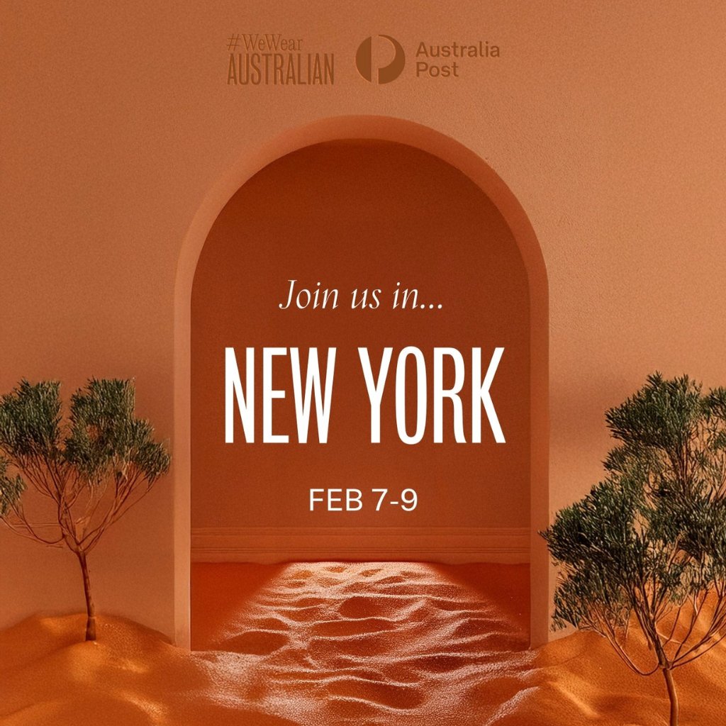 PHYLLi Designs New York Fashion Week invitation poster, February 7-9