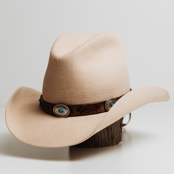 Buffalo Girl - Rugged Desert Tie Back Hat Band